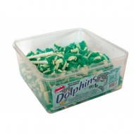 Alma Blue & White Dolphins FRUIT FLAVOUR JELLY SWEETS HALAL TUB 600 PCS